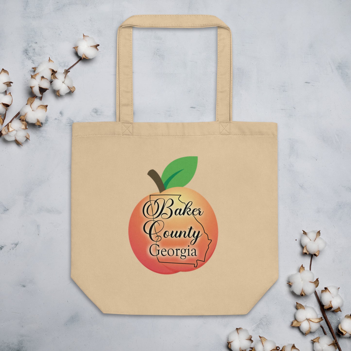 Baker County Georgia Eco Tote Bag