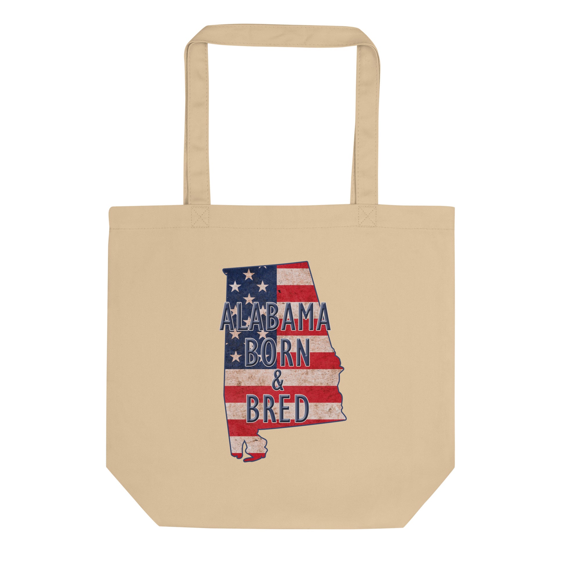 Alabama Born & Bred Eco Tote Bag