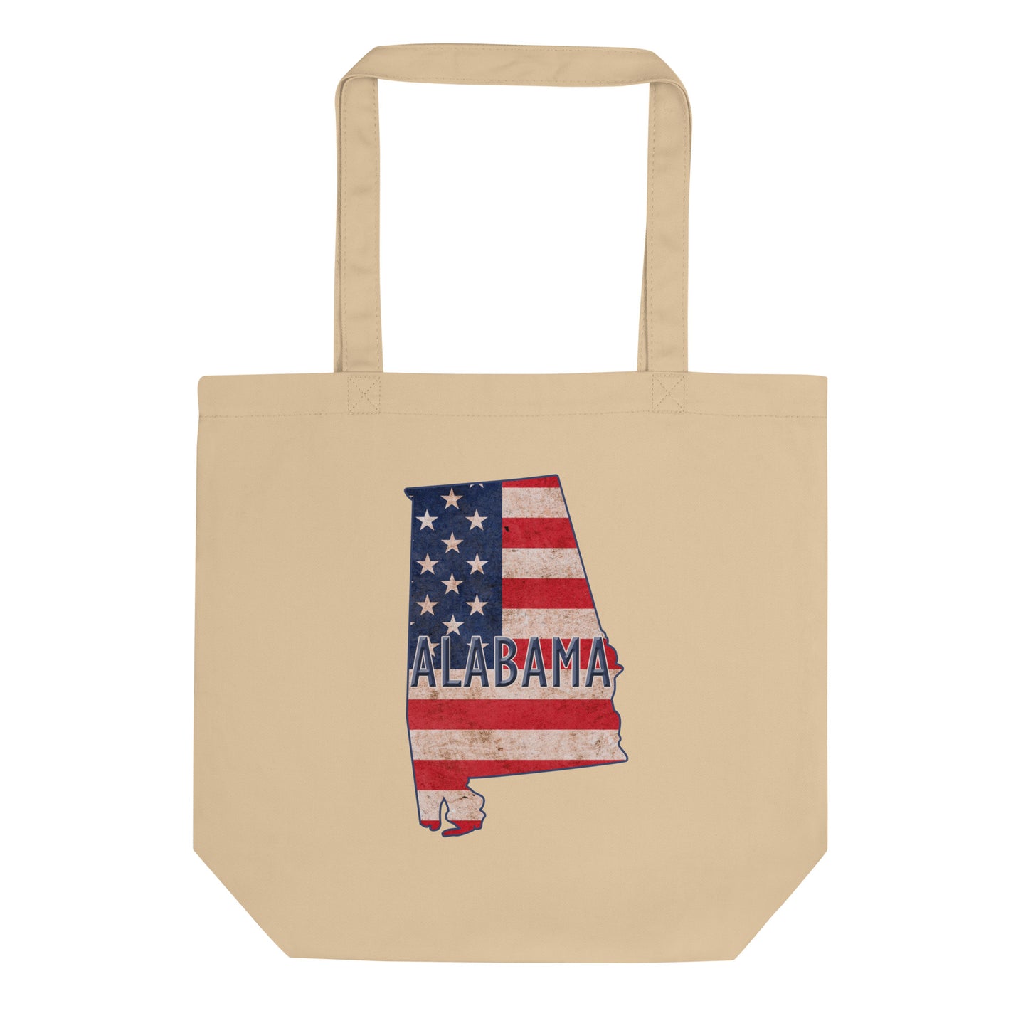 Alabama US Flag Eco Tote Bag