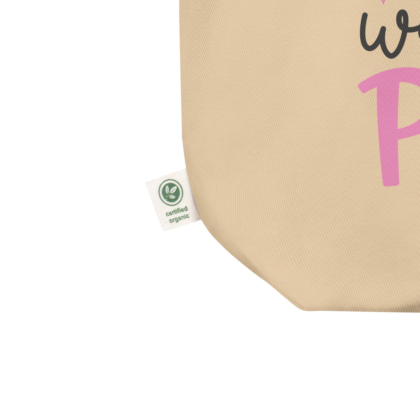 In October We Wear Pink Eco Tote Bag