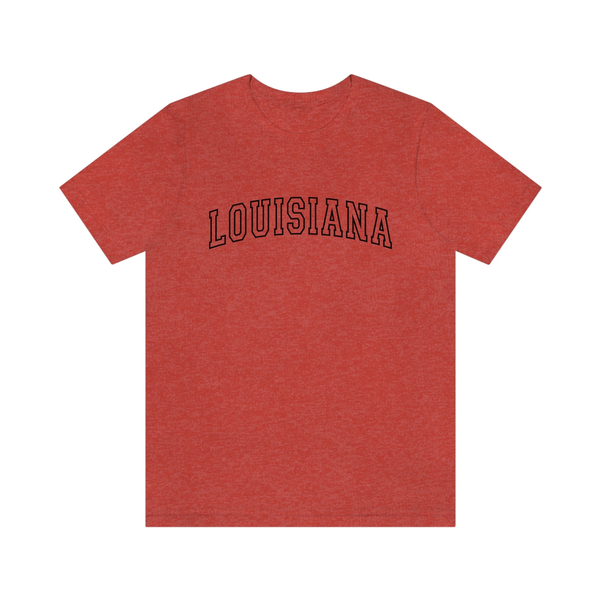 Louisiana Varsity Letters Arch Short Sleeve T-shirt