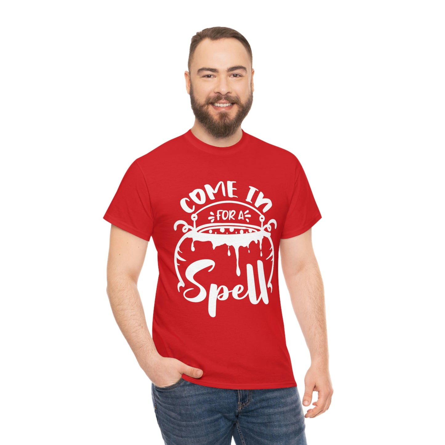 Come in for a Spell Unisex Heavy Cotton Tee