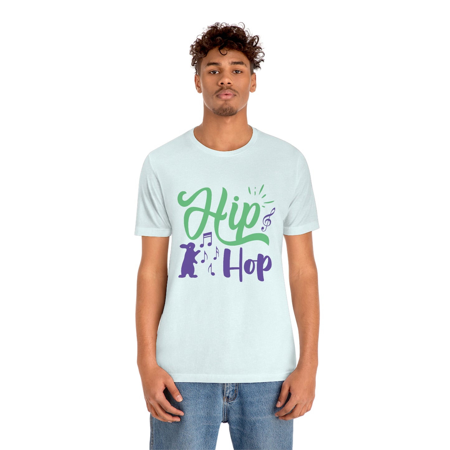 Hip Hop Unisex Jersey Short Sleeve Tee