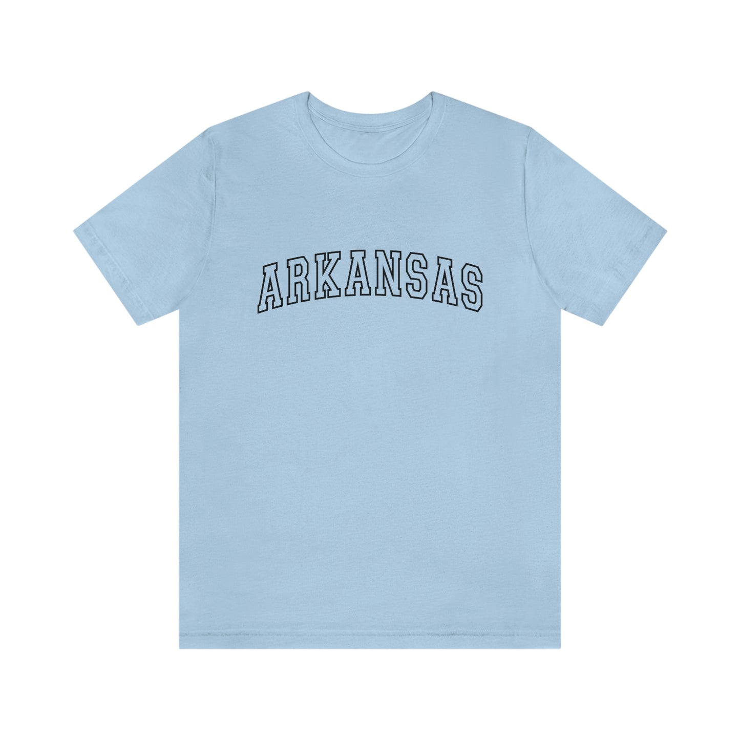 Arkansas Varsity Letters Arch Unisex Jersey Short Sleeve Tee Tshirt T-shirt