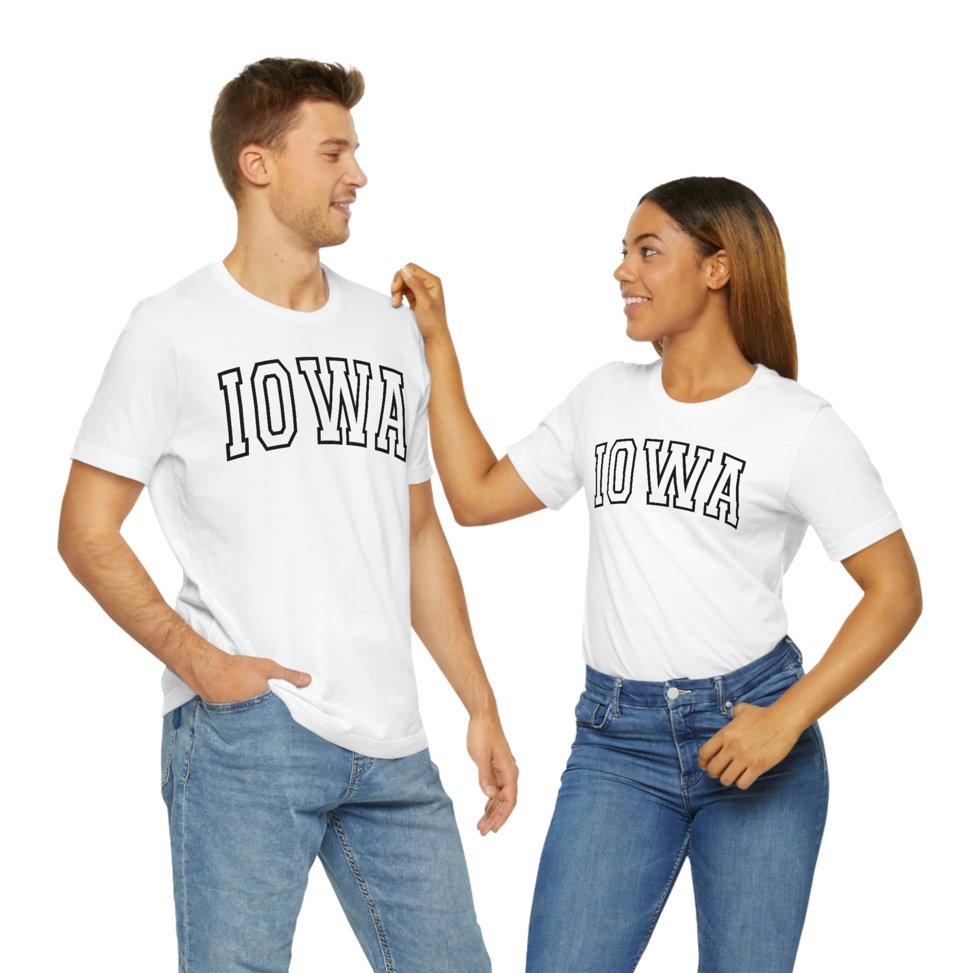 Iowa Varsity Letters Arch Short Sleeve T-shirt