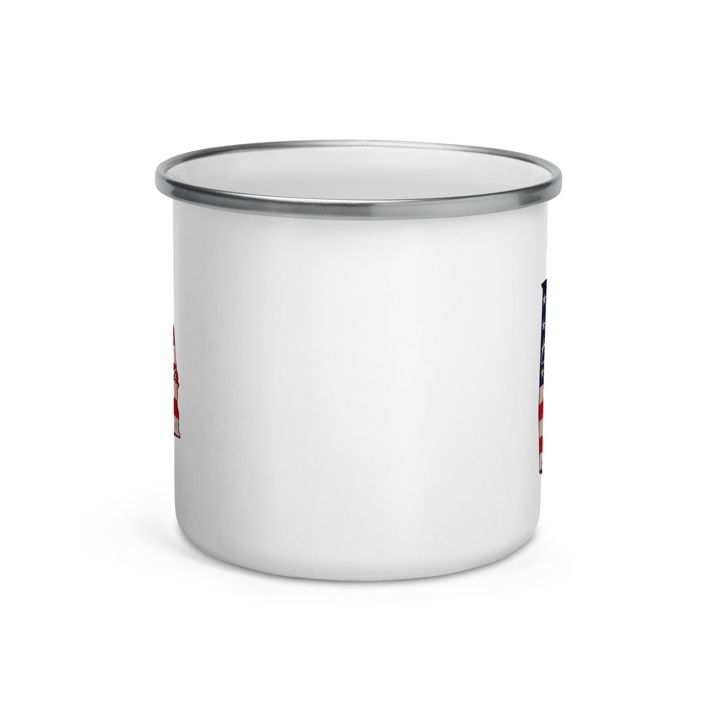 Alabama US Flag Enamel Mug