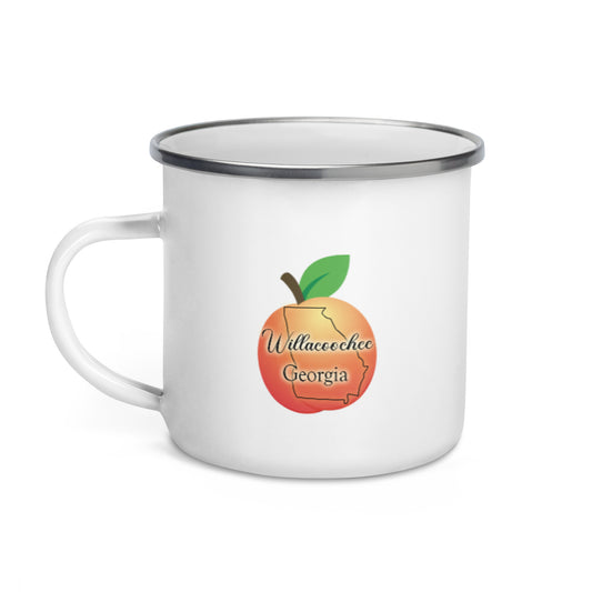 Willacoochee Georgia Enamel Mug