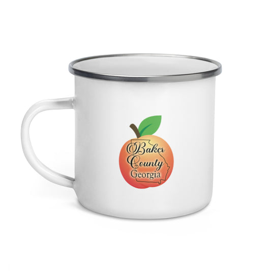 Baker County Georgia Enamel Mug