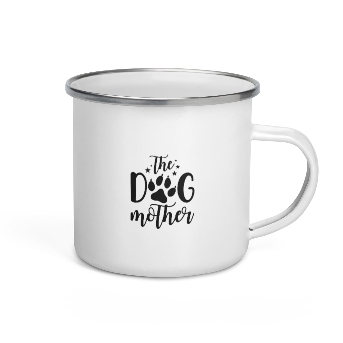 The Dog Mother Enamel Mug