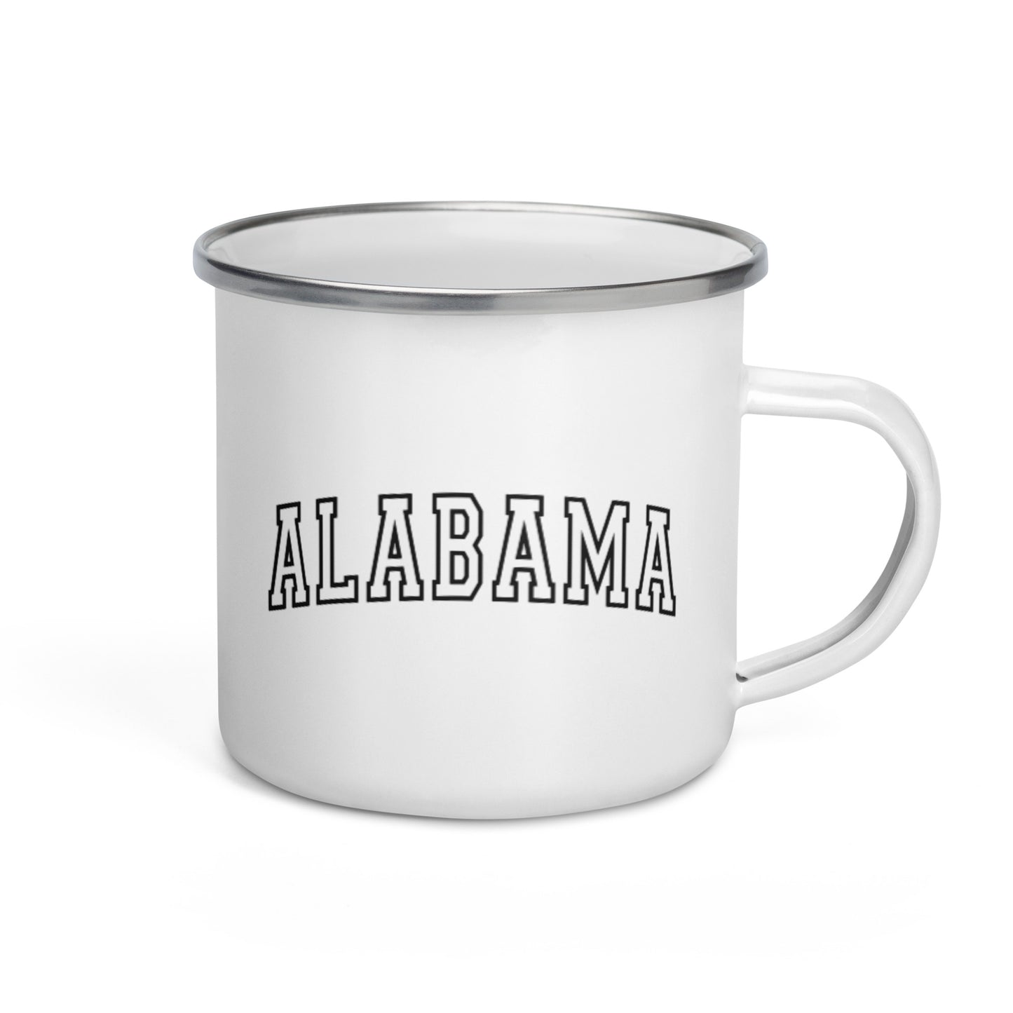 Alabama Varsity Letters Enamel Mug