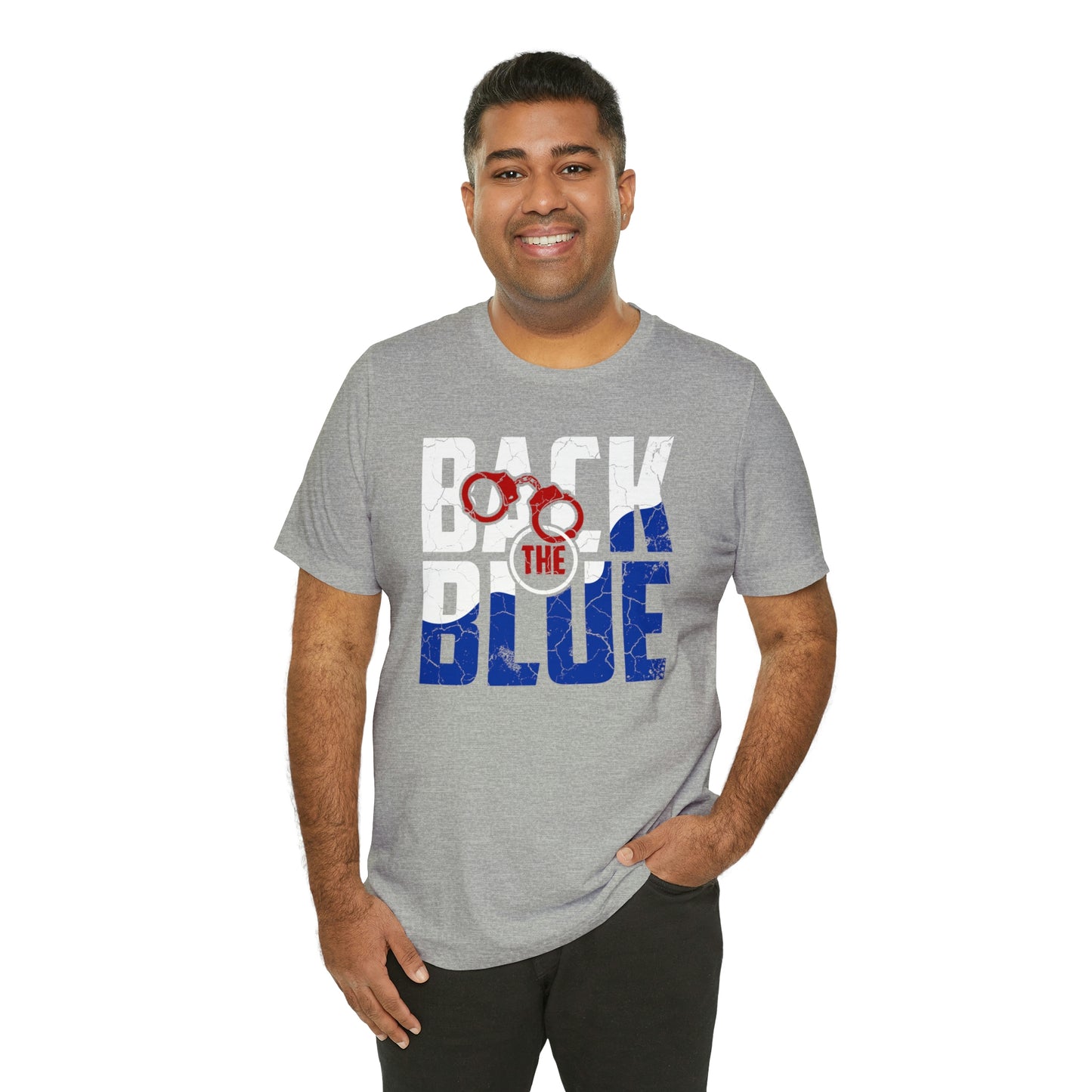 Back the Blue Police Short Sleeve T-shirt