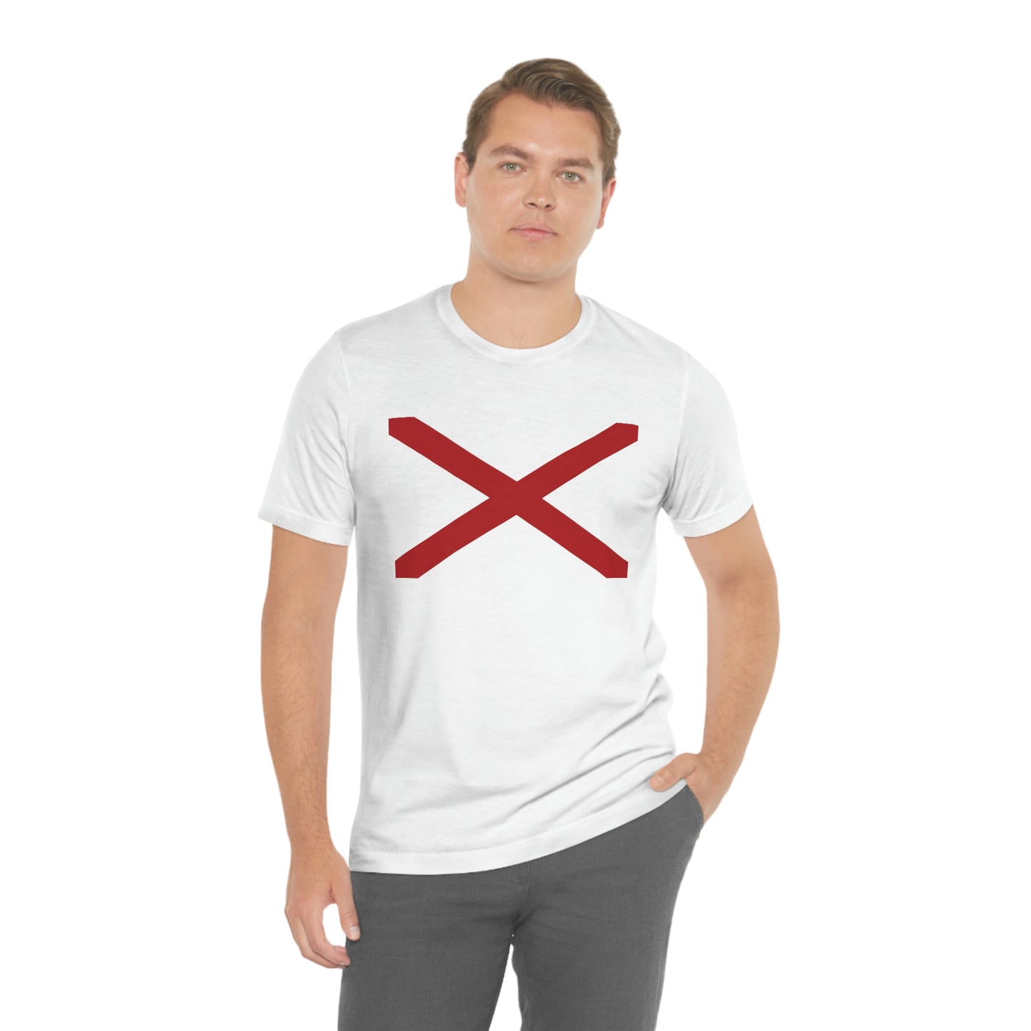 Alabama Flag Unisex Jersey Short Sleeve T-shirt