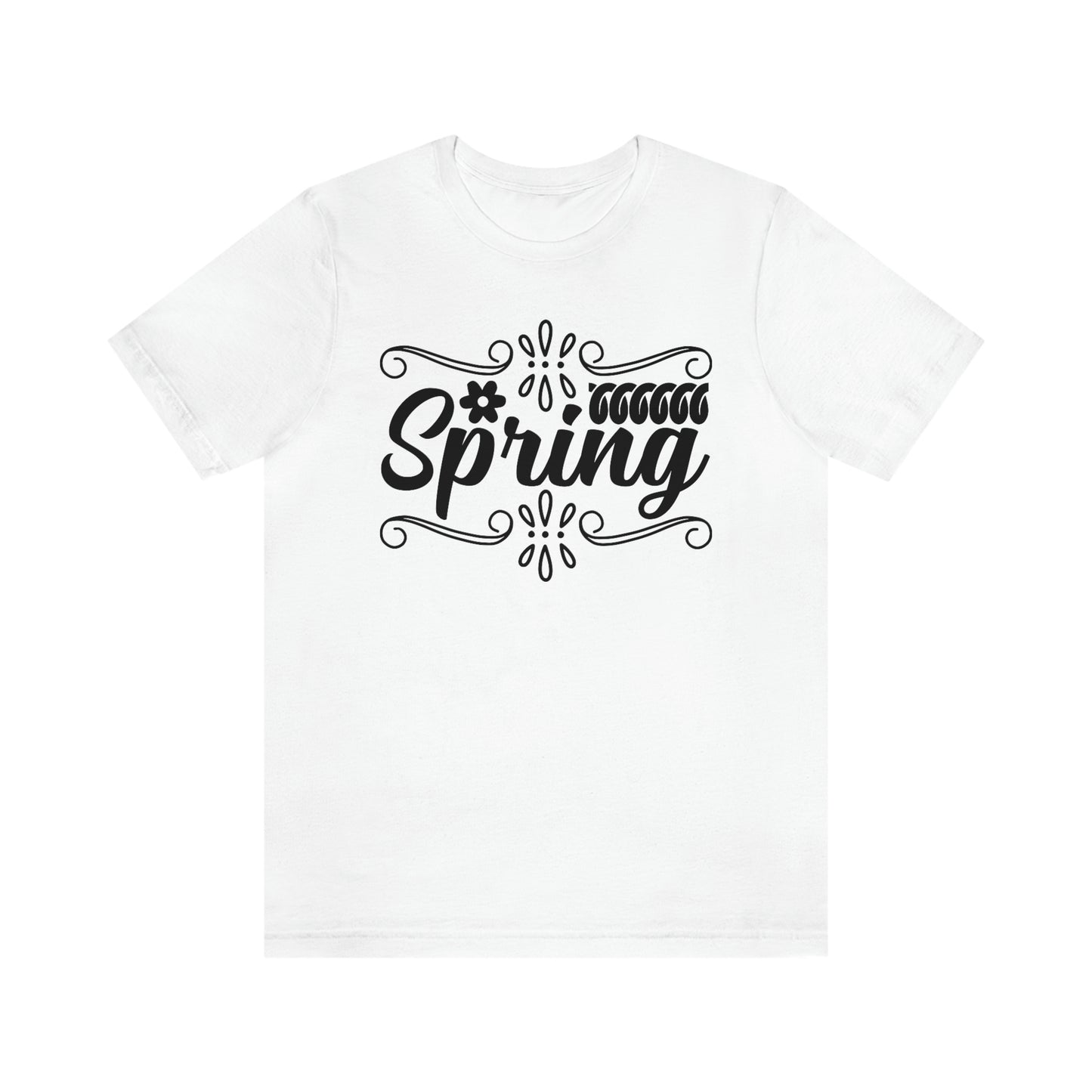 Spring with Frame Unisex Jersey Short Sleeve Tee