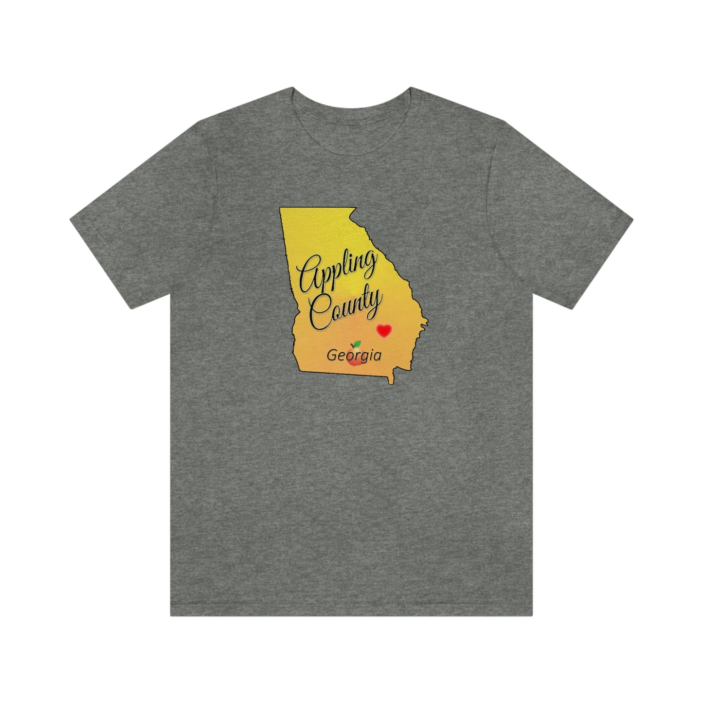 Appling County Georgia Unisex Jersey Short Sleeve Tee