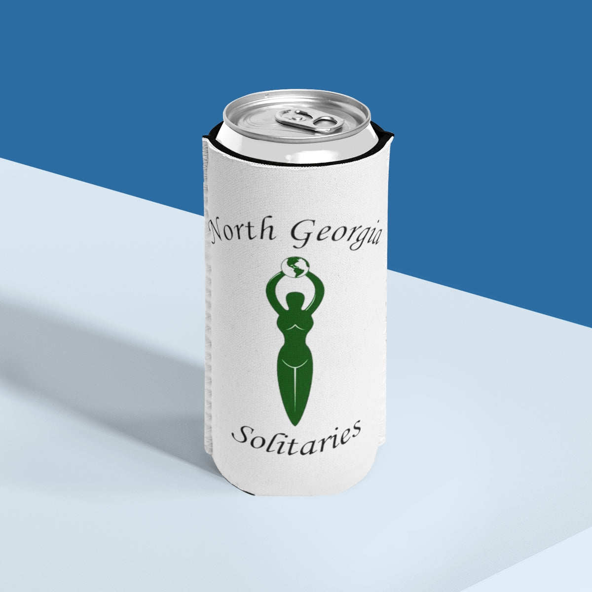 North Georgia Solitaries Slim Can Cooler