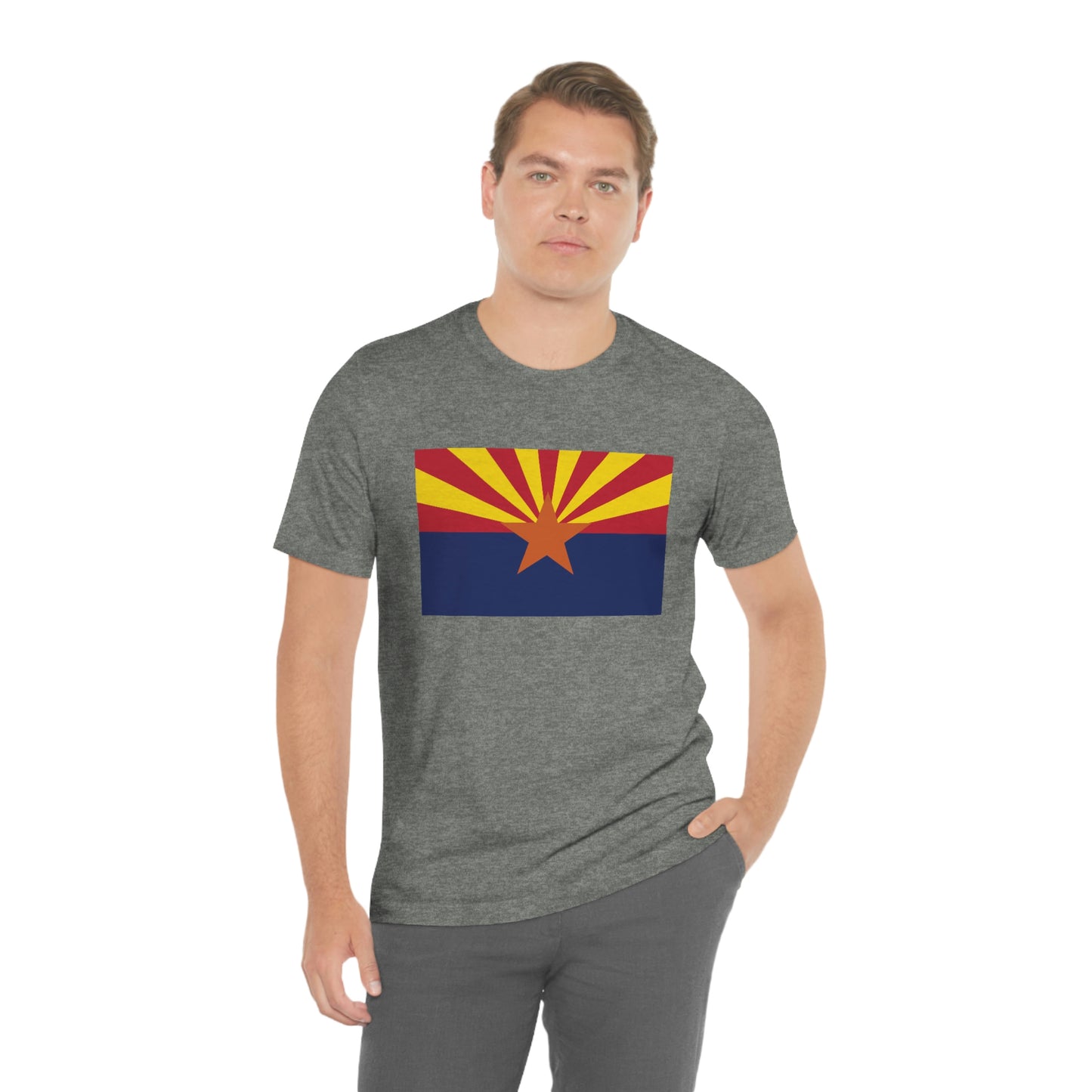 Arizona Flag Unisex Jersey Short Sleeve Tee Tshirt T-shirt