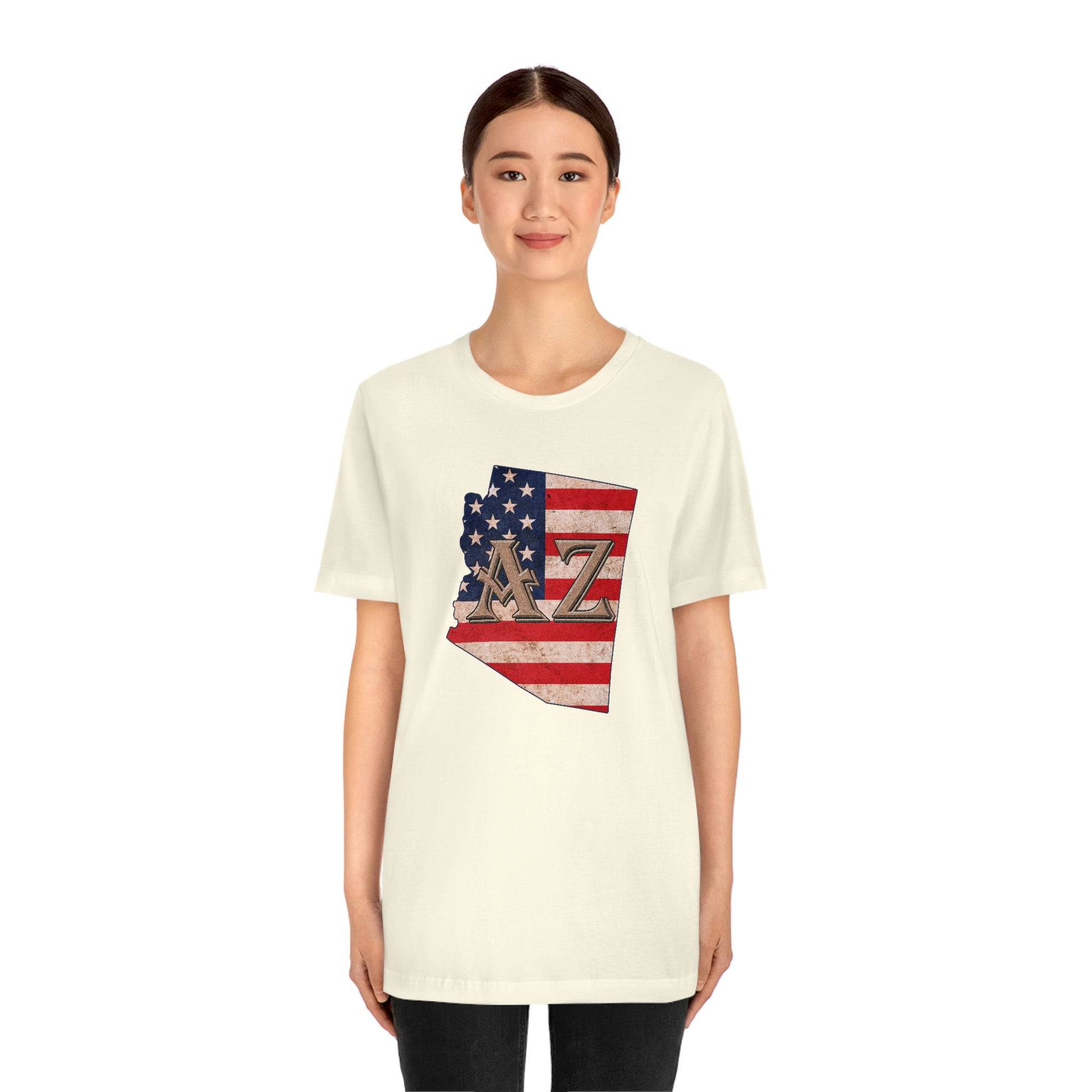 Arizona Flag AZ Unisex Jersey Short Sleeve Tee Tshirt T-shirt