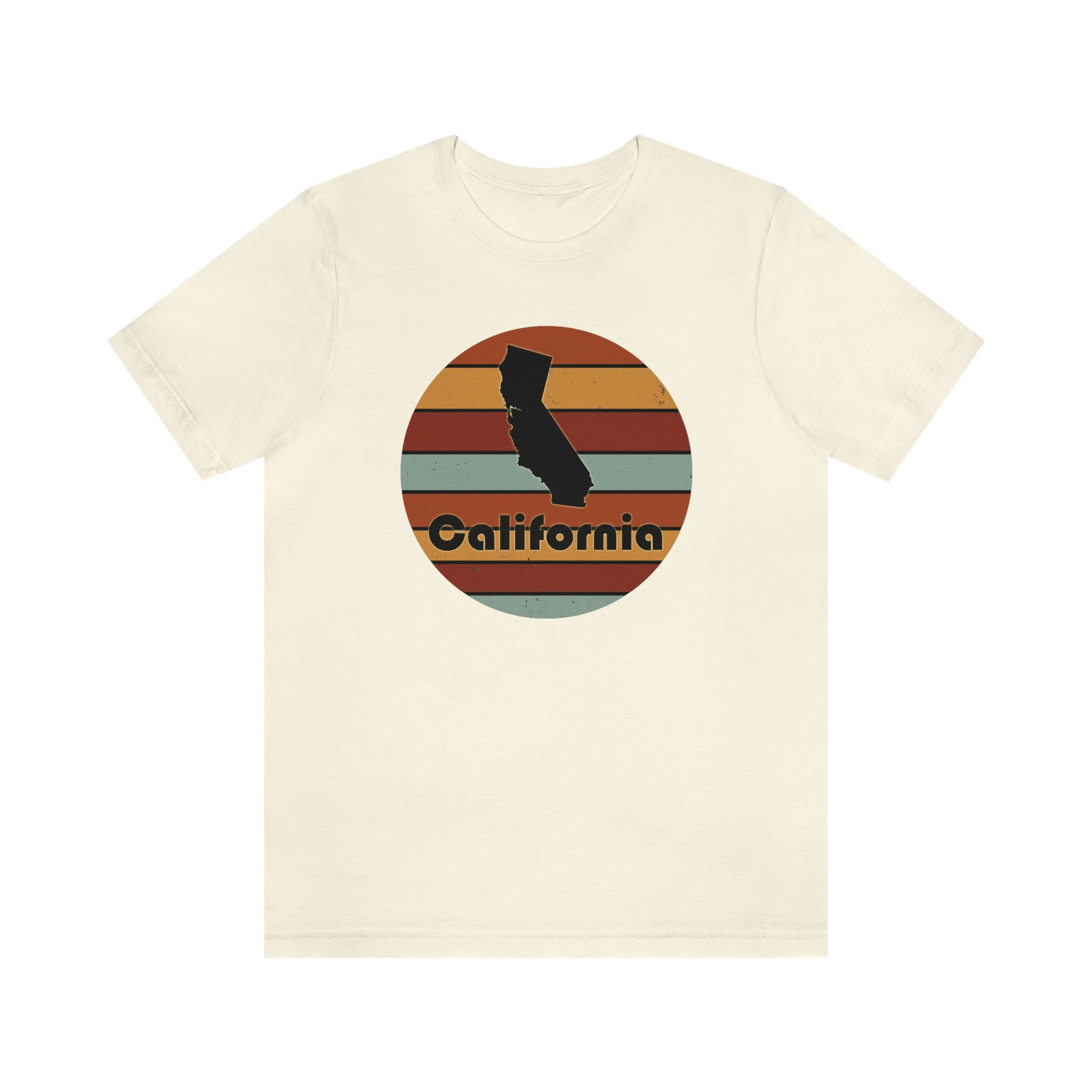 California Retro Sunset Unisex Jersey Short Sleeve Tee Tshirt T-shirt