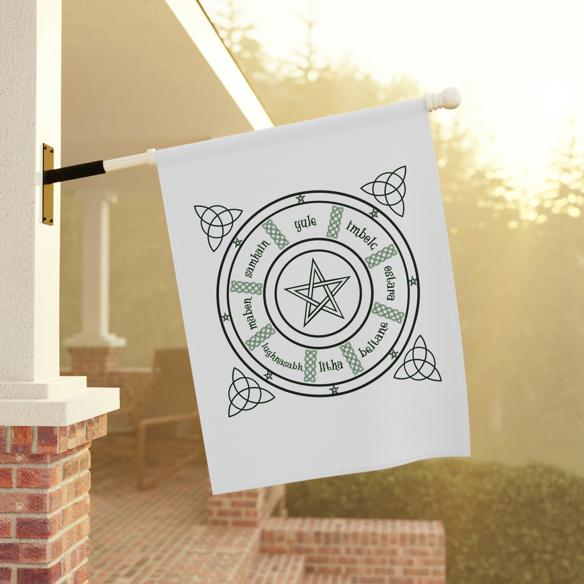 Wheel of the Year Garden & House Banner