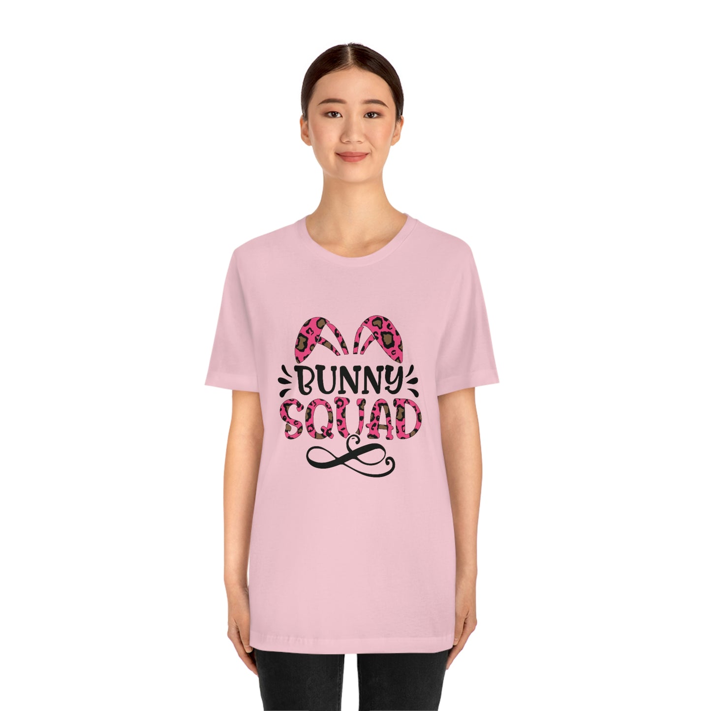 Bunny Squad Spring Easter Unisex Jersey Short Sleeve Tee