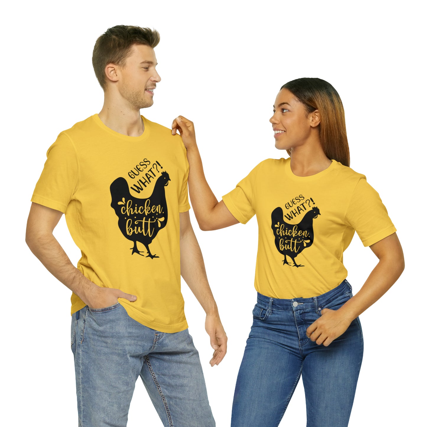 Guess What?! Chicken Butt Short Sleeve T-shirt