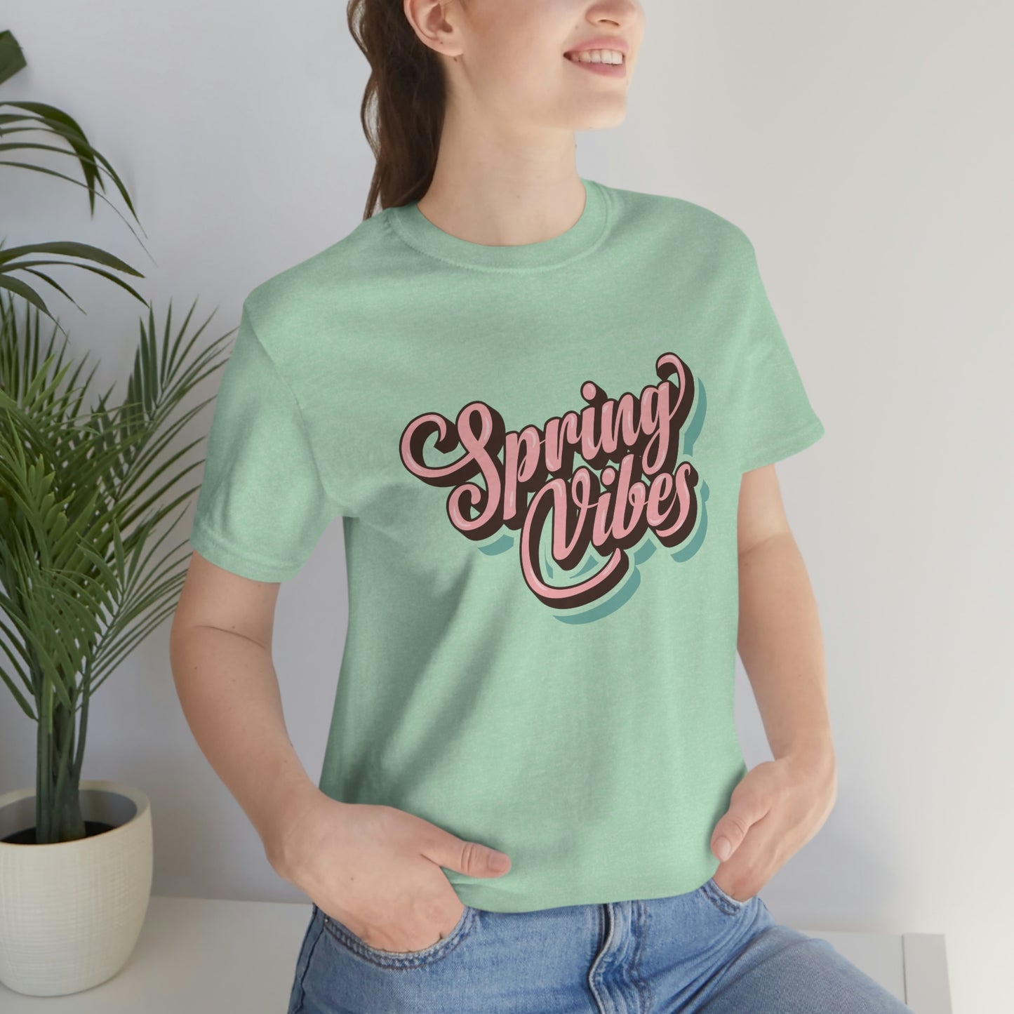 Spring Vibes Unisex Jersey Short Sleeve Tee