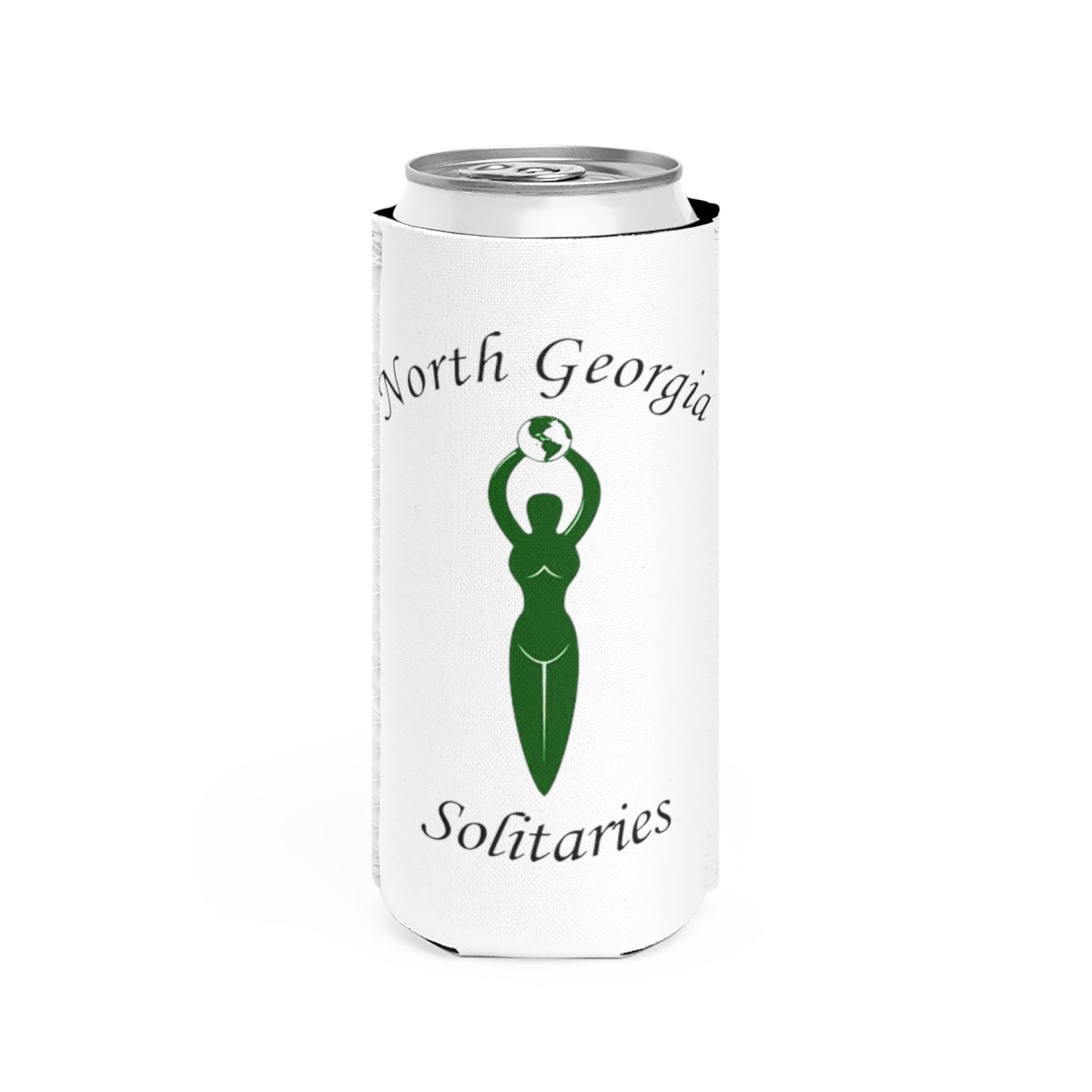 North Georgia Solitaries Slim Can Cooler