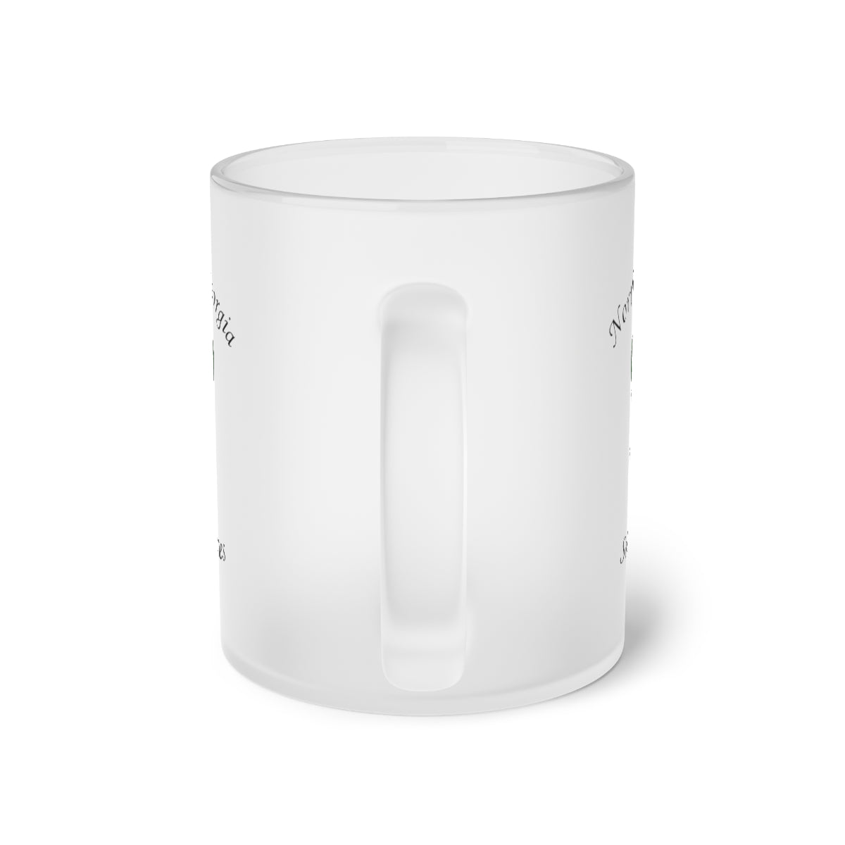 North Georgia Solitaries Frosted Glass Mug