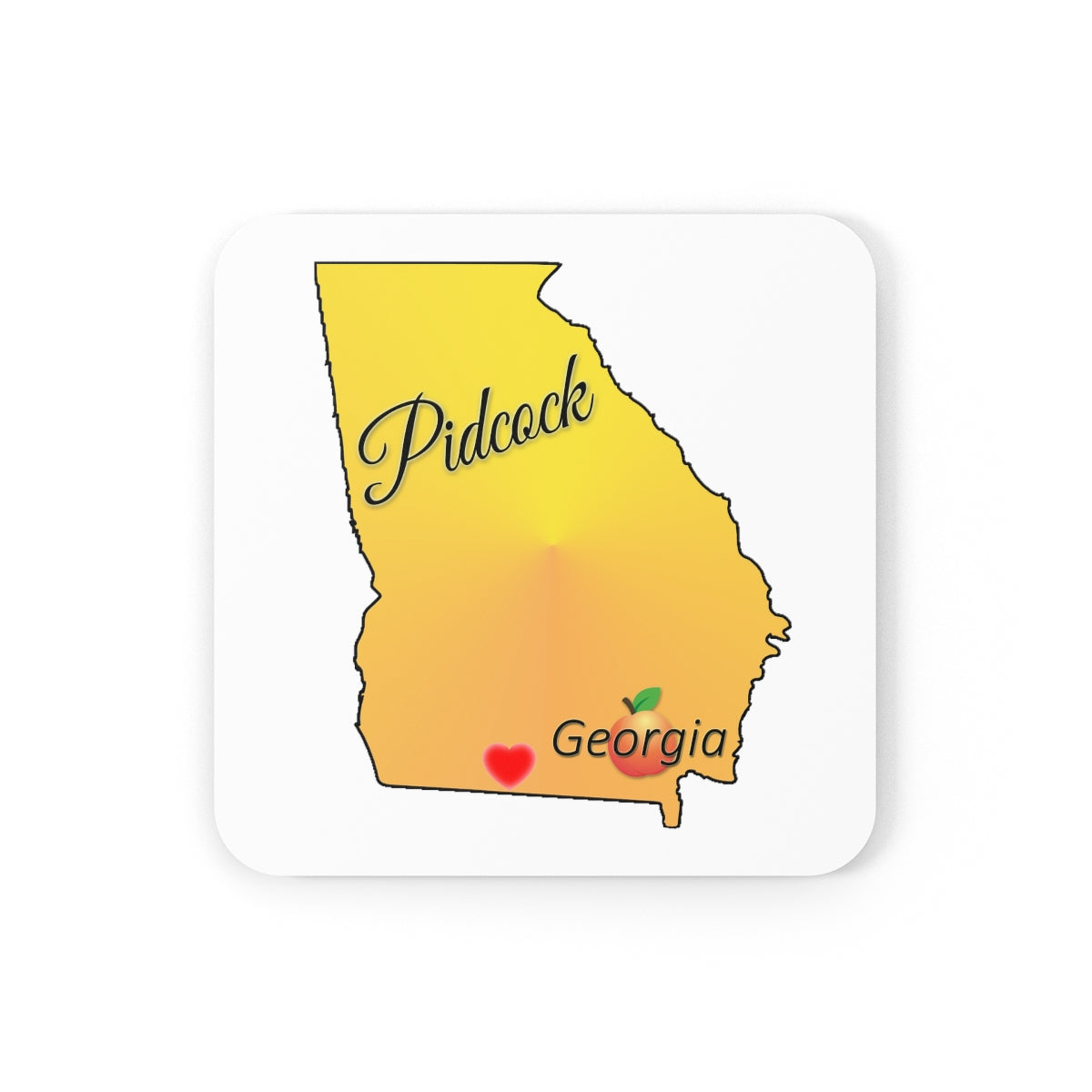 Pidcock Georgia Corkwood Coaster Set