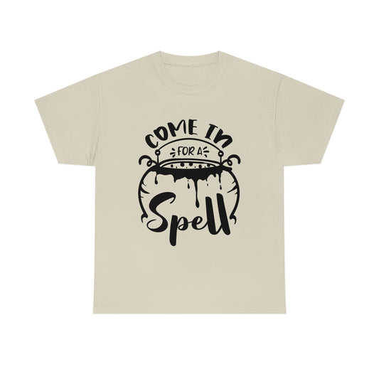 Come in for a Spell Unisex Heavy Cotton Tee