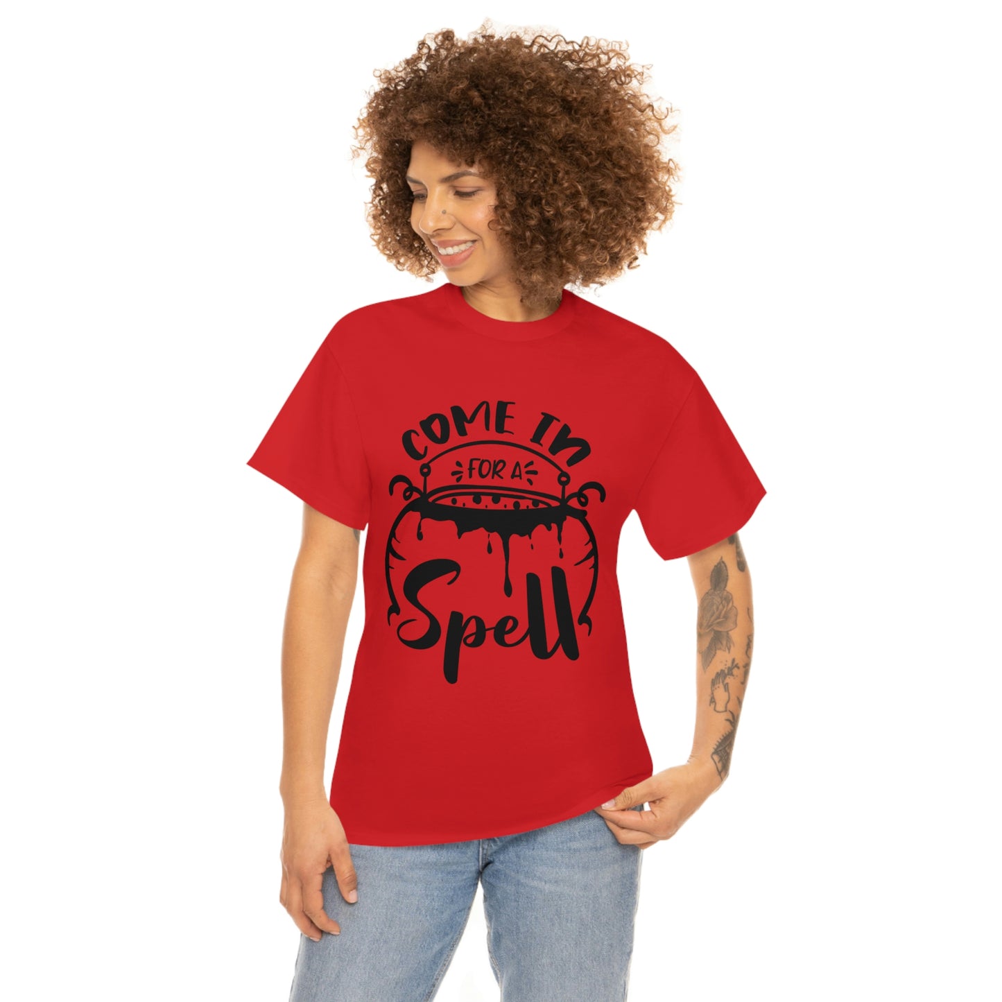 Come in for a Spell Unisex Heavy Cotton Tee