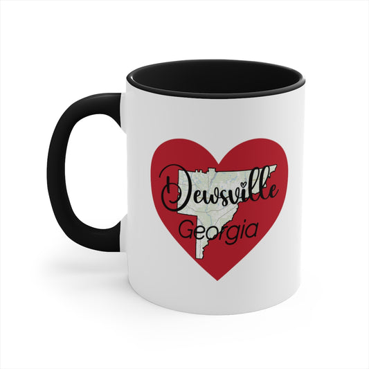 Dewsville Georgia Accent Coffee Mug, 11oz