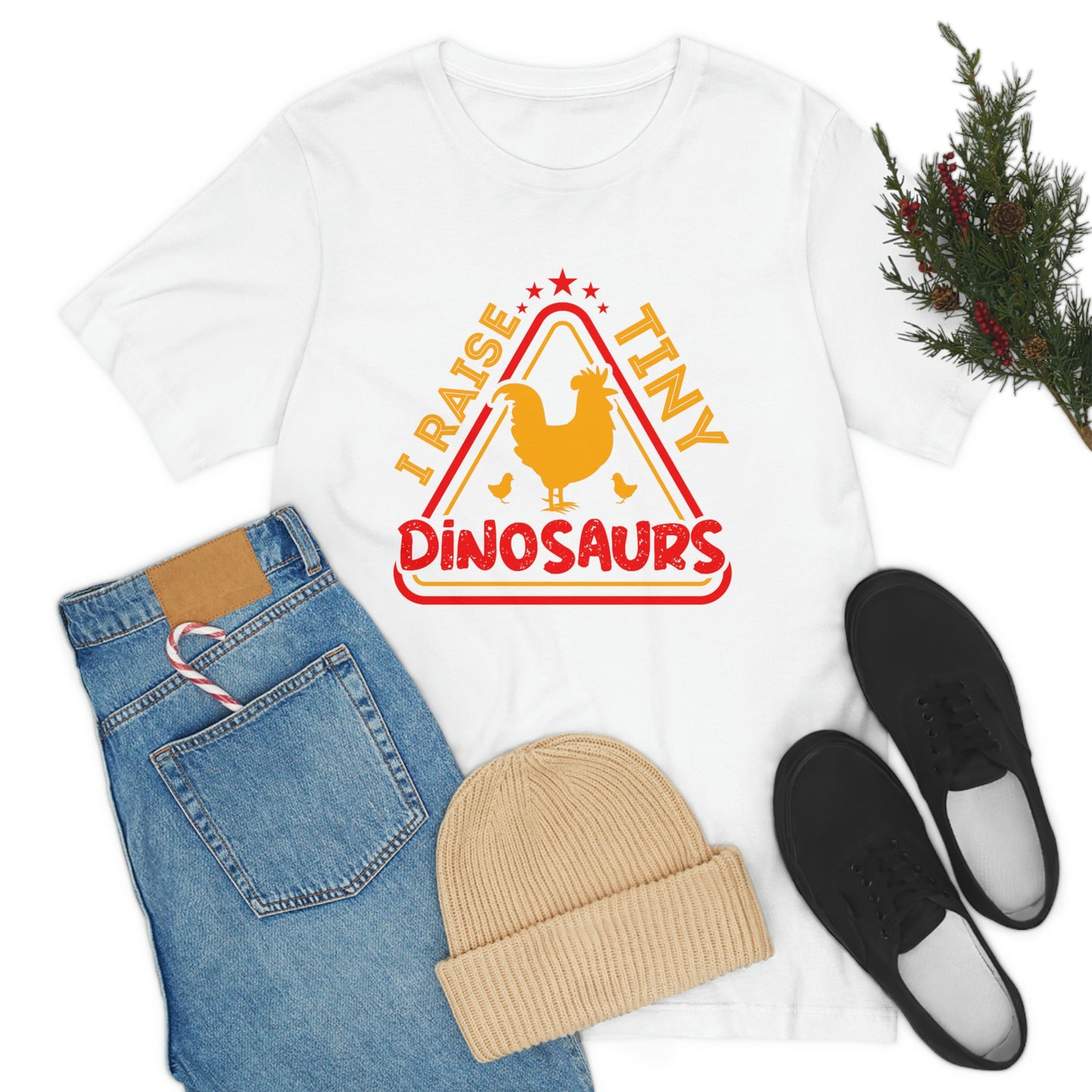 I Raise Tiny Dinosaurs Unisex Jersey Short Sleeve Tee