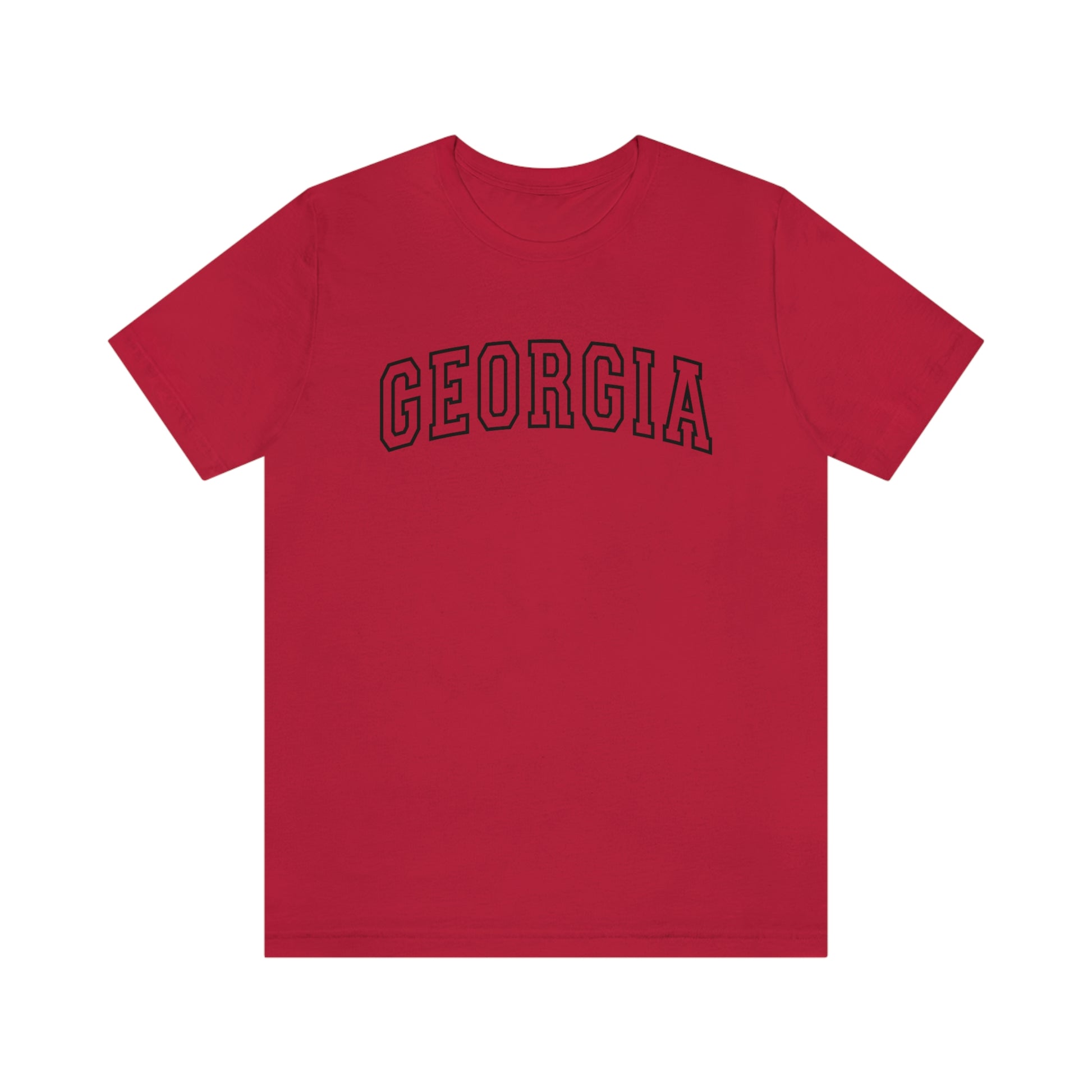 Georgia Varsity Letters Arch Short Sleeve T-shirt