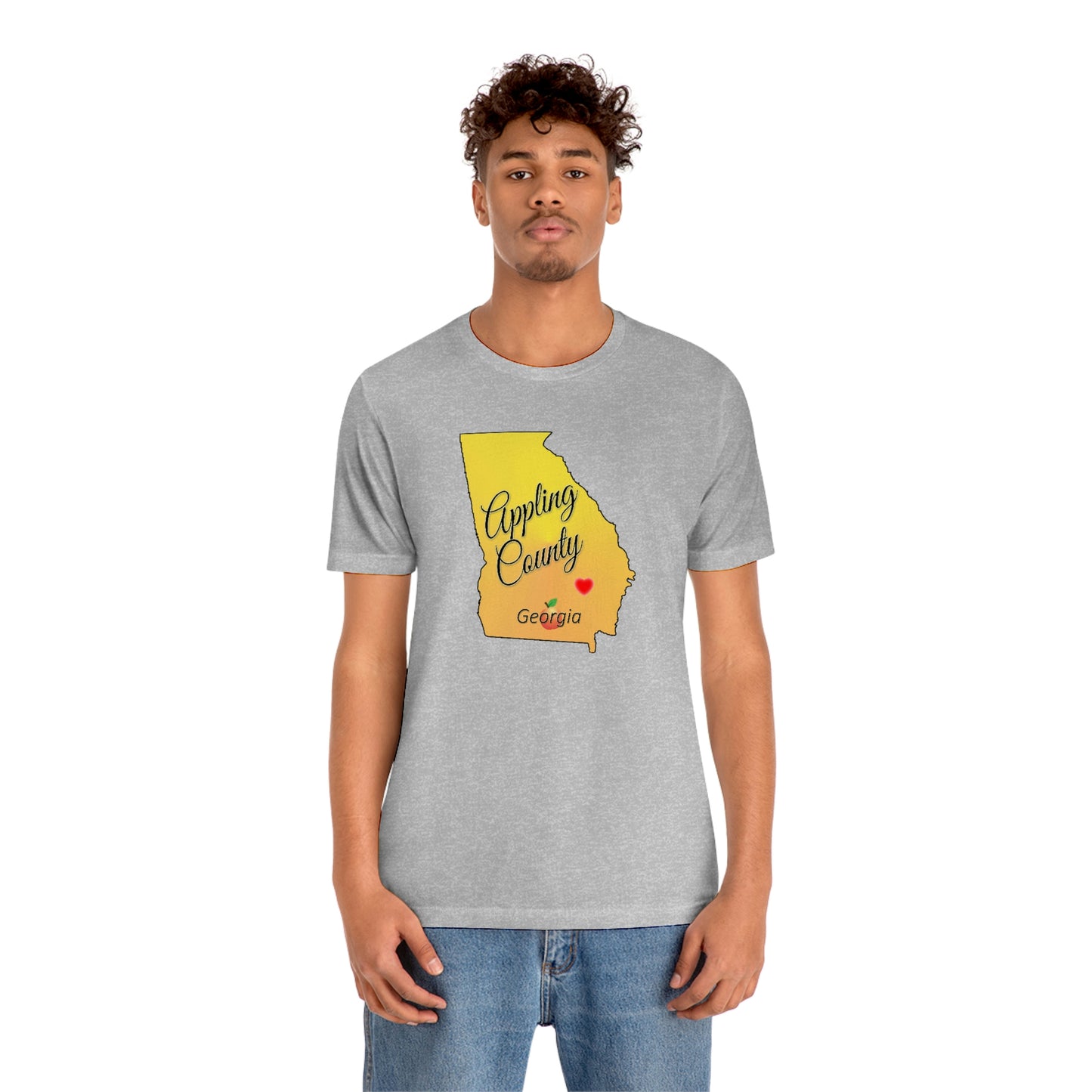 Appling County Georgia Unisex Jersey Short Sleeve Tee