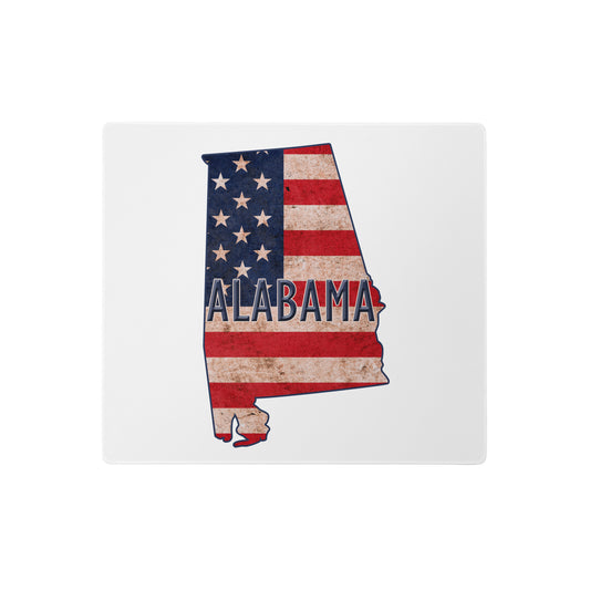 Alabama US Flag Gaming Mouse Pad