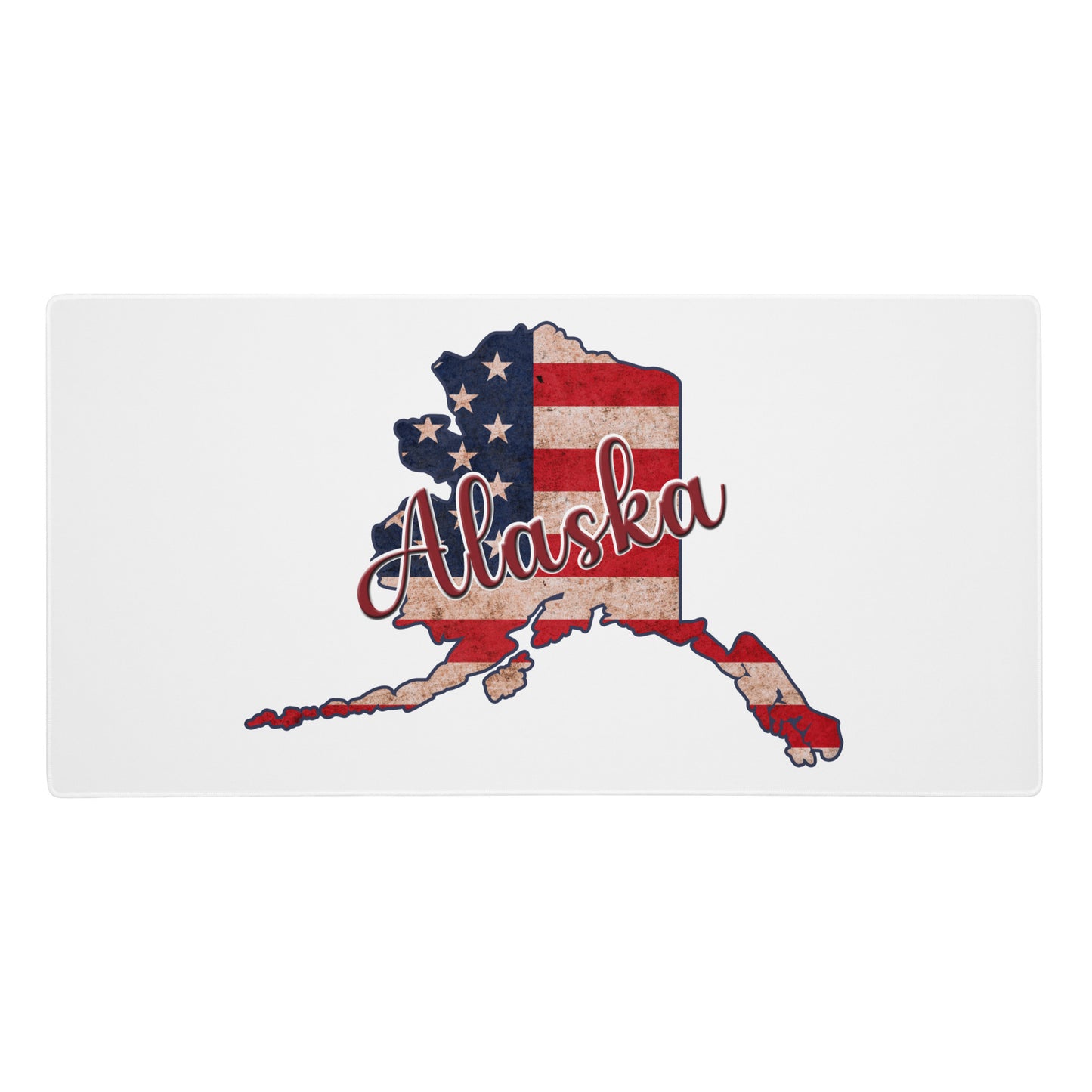 Alaska US Flag Gaming Mouse Pad