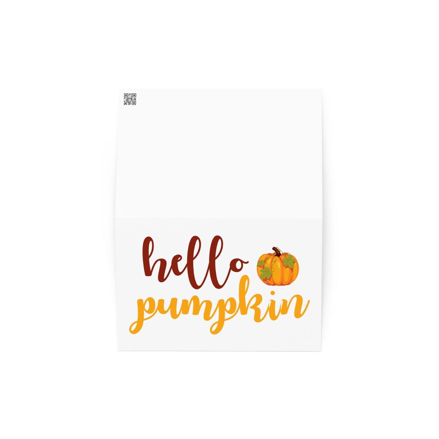 Hello Pumpkin Greeting card