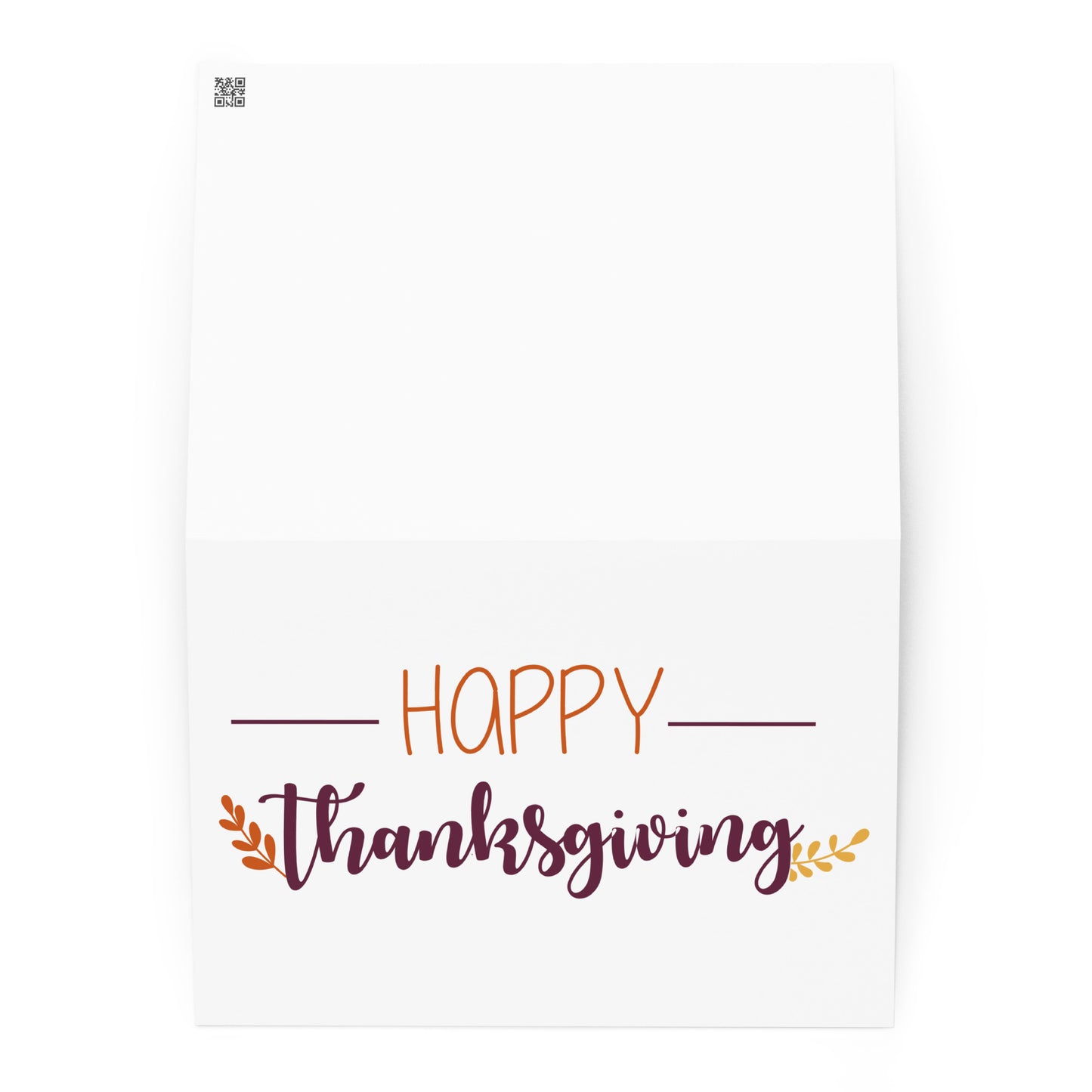 Happy Thanksgiving Greeting card