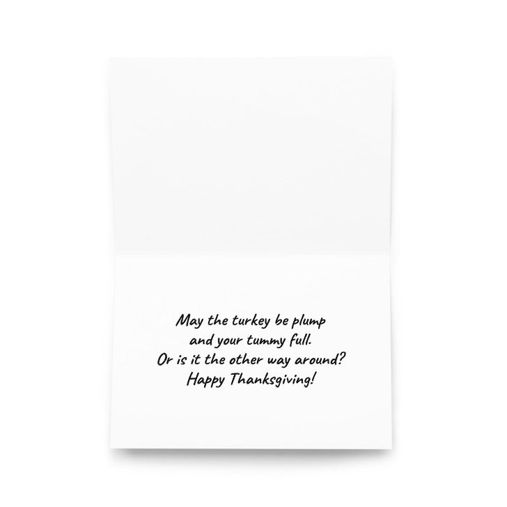 It's Turkey Time Greeting card