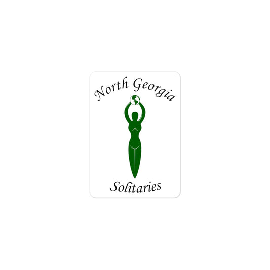 North Georgia Solitaries Bubble-free stickers