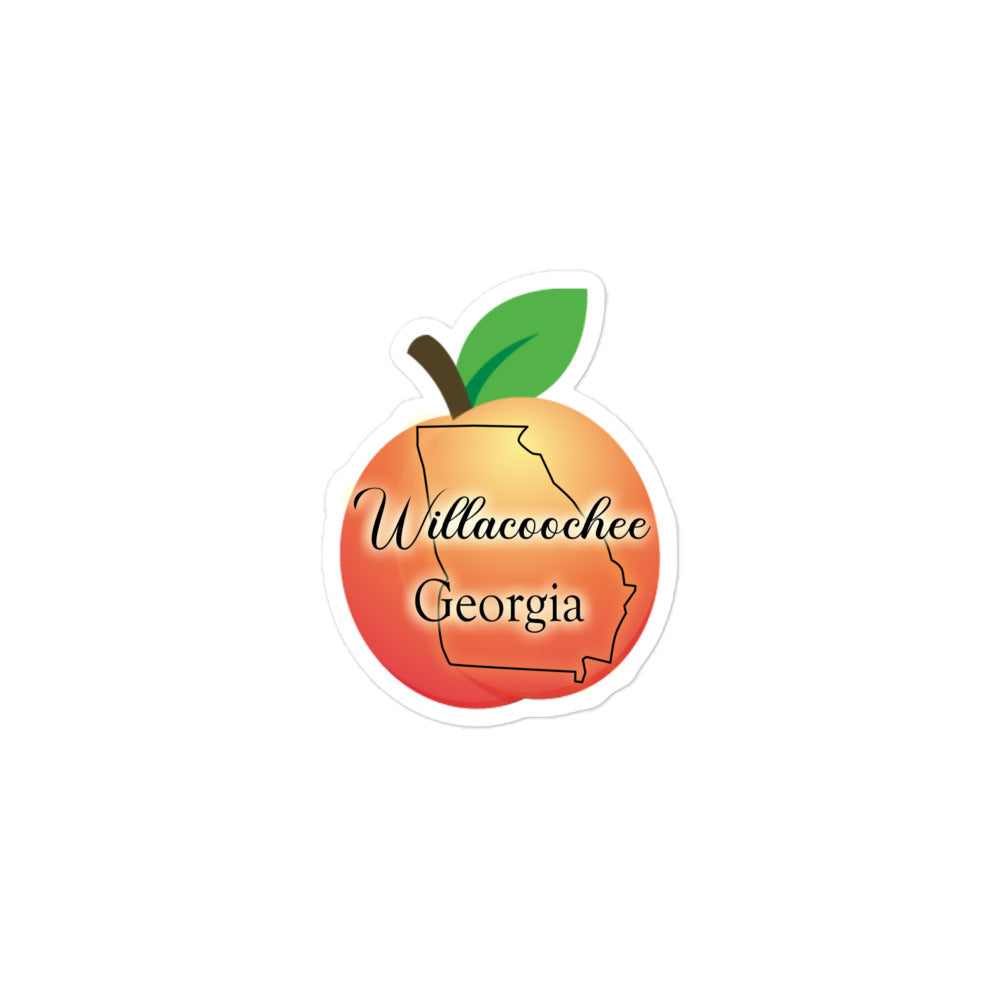 Willacoochee Georgia Bubble-free stickers