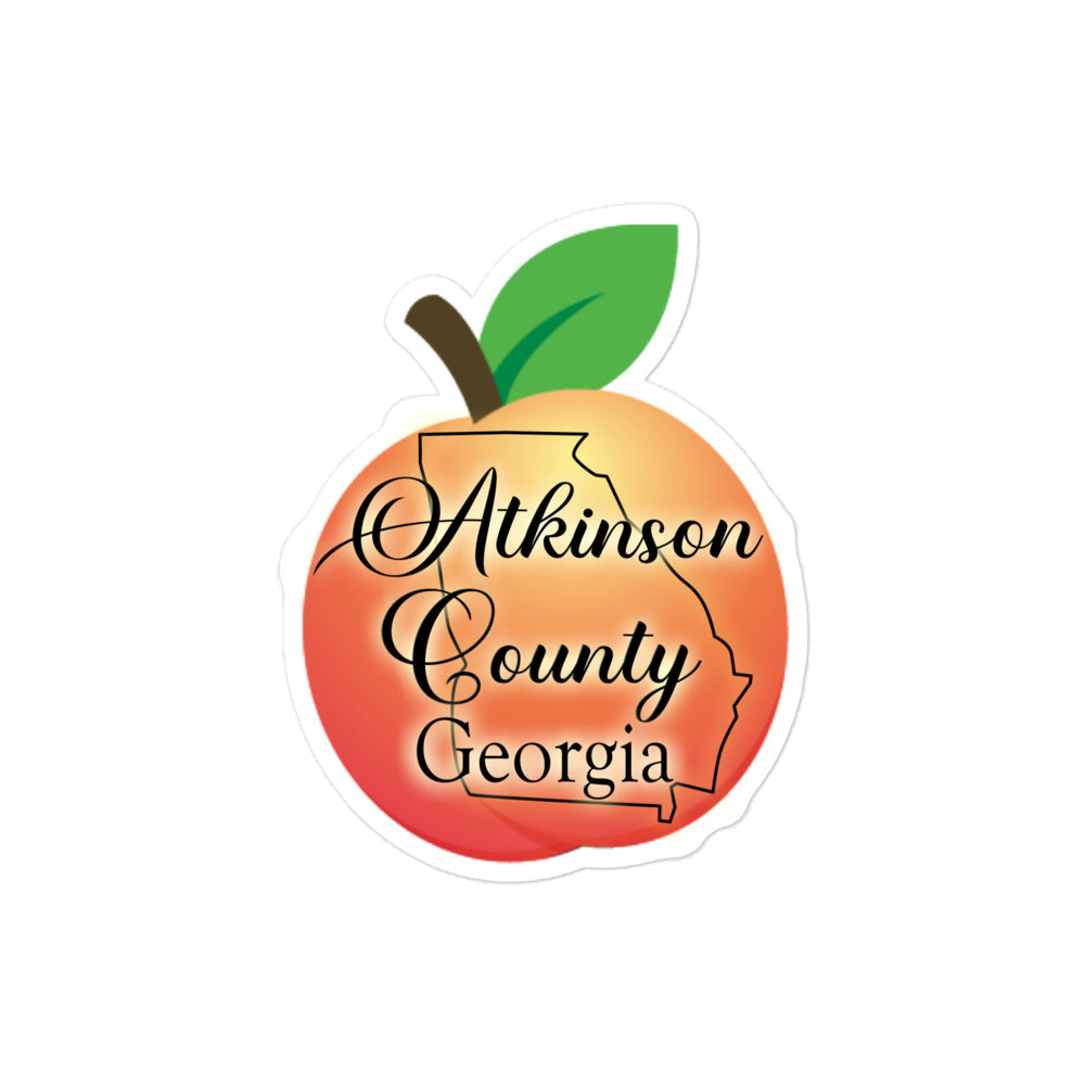 Atkinson County Georgia Bubble-free stickers