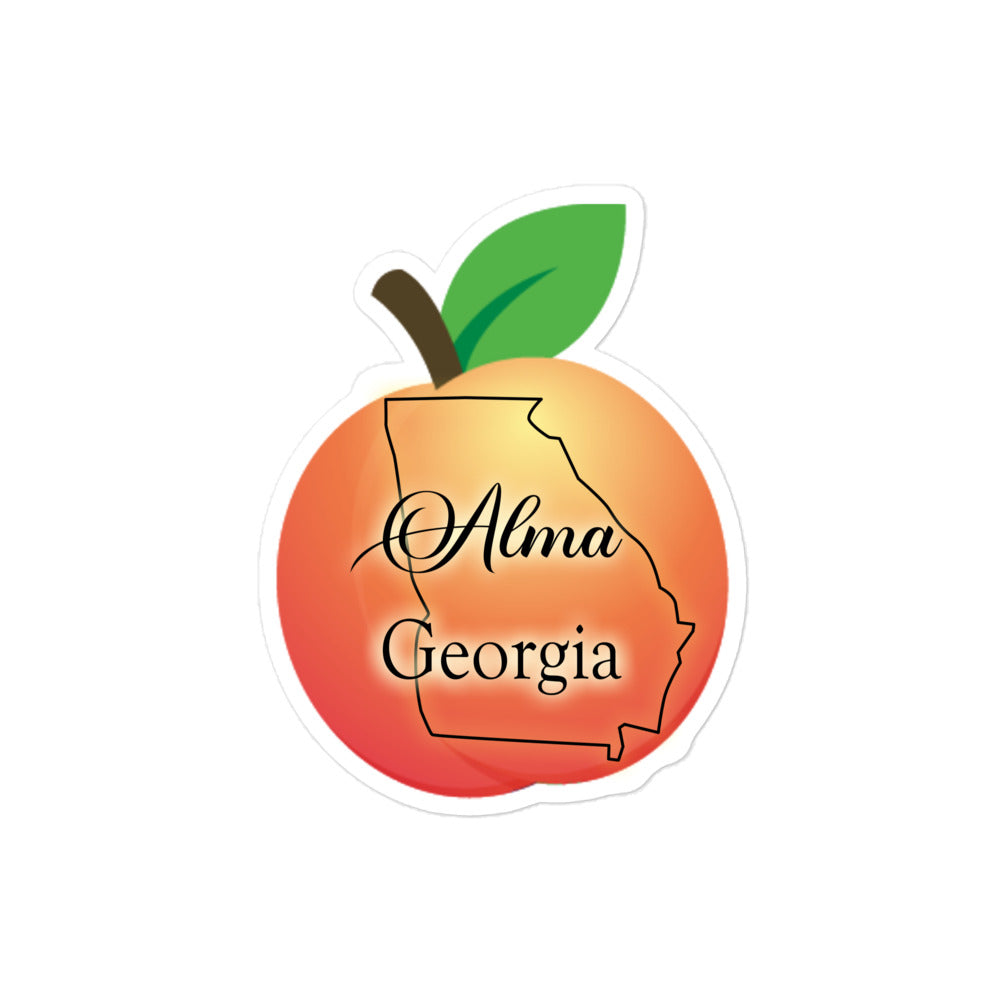 Alma Georgia Bubble-free stickers