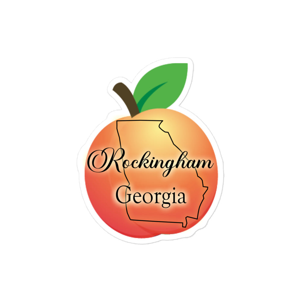 Rockingham Georgia Bubble-free stickers