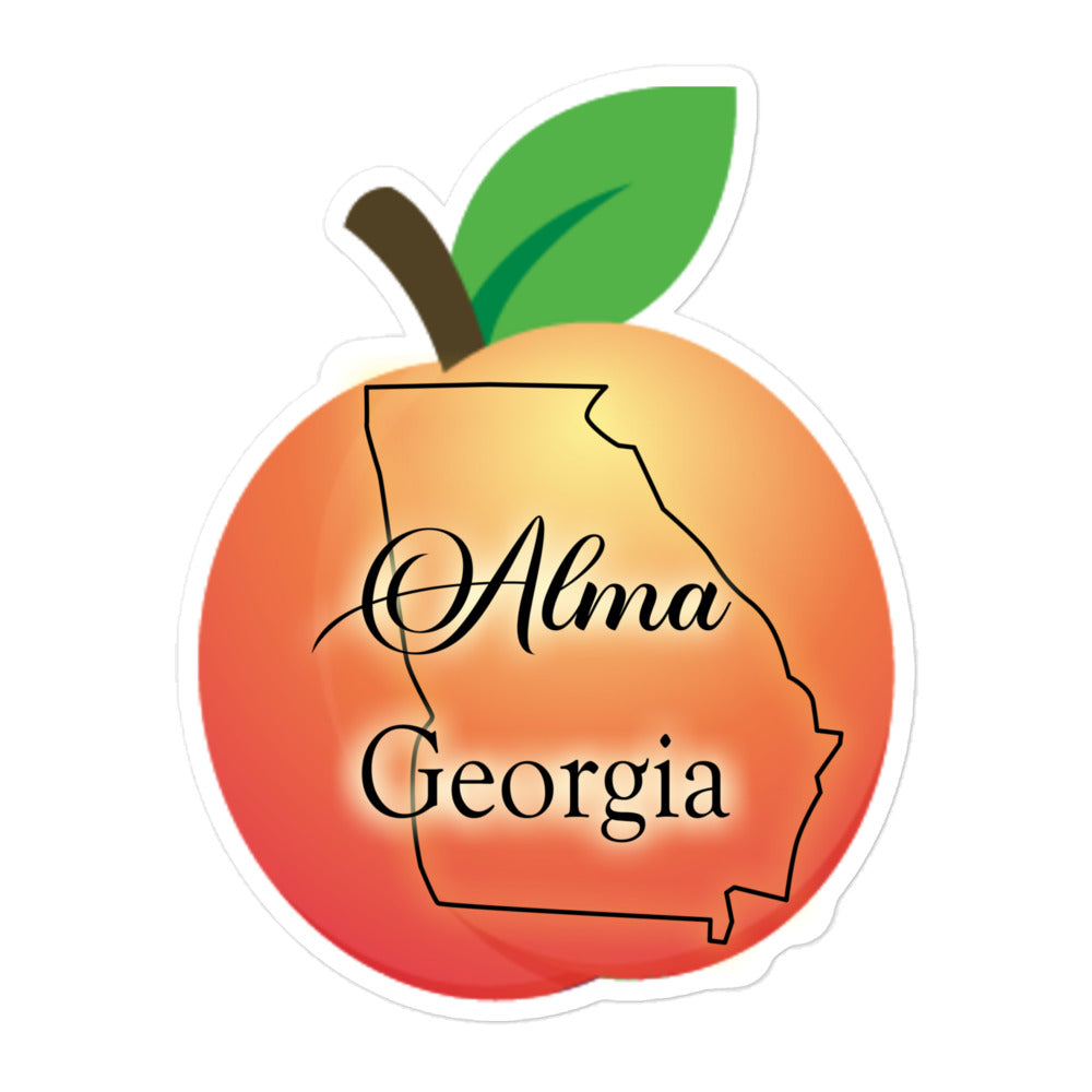 Alma Georgia Bubble-free stickers
