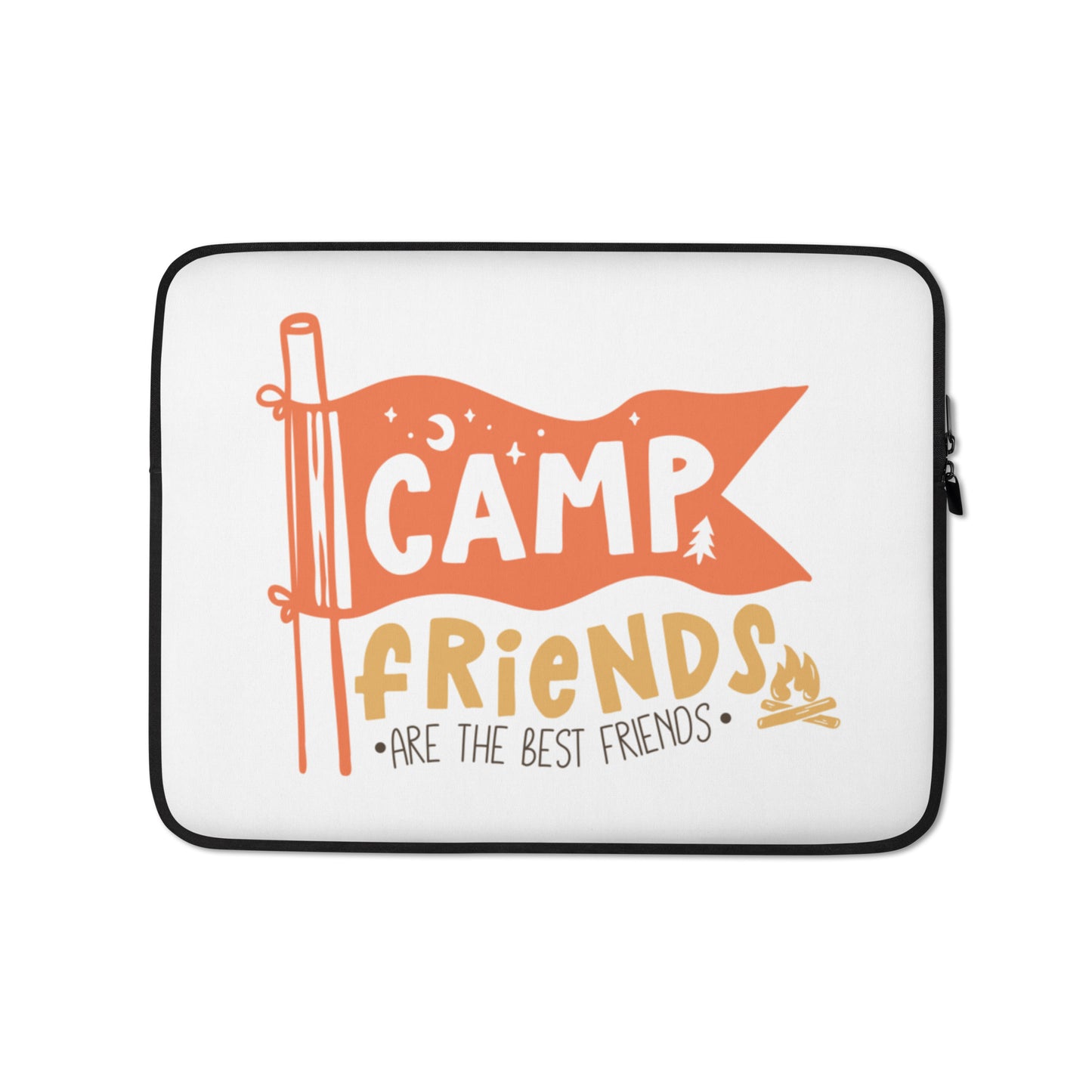 Camp Friends Are the Best Friends Laptop Sleeve