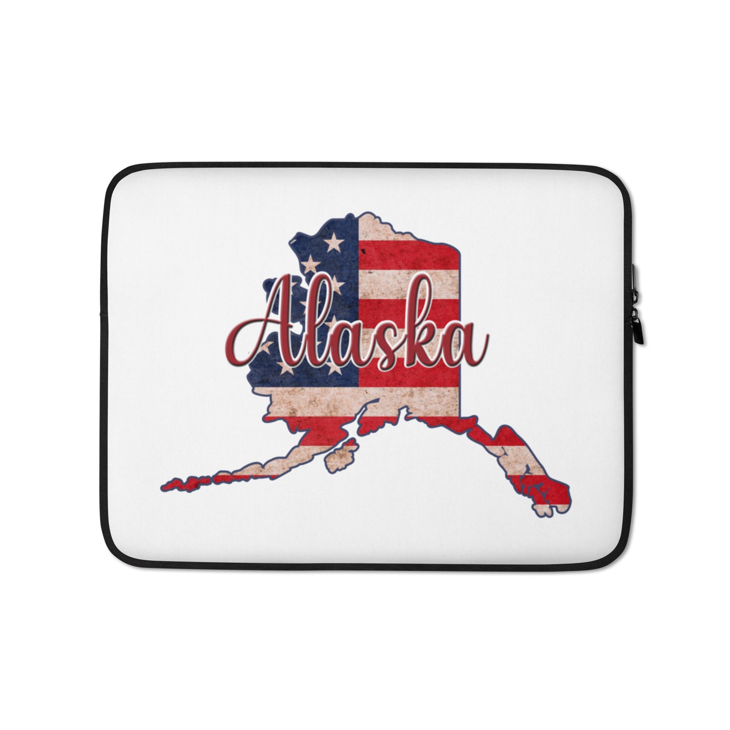 Alaska US Flag Laptop Sleeve