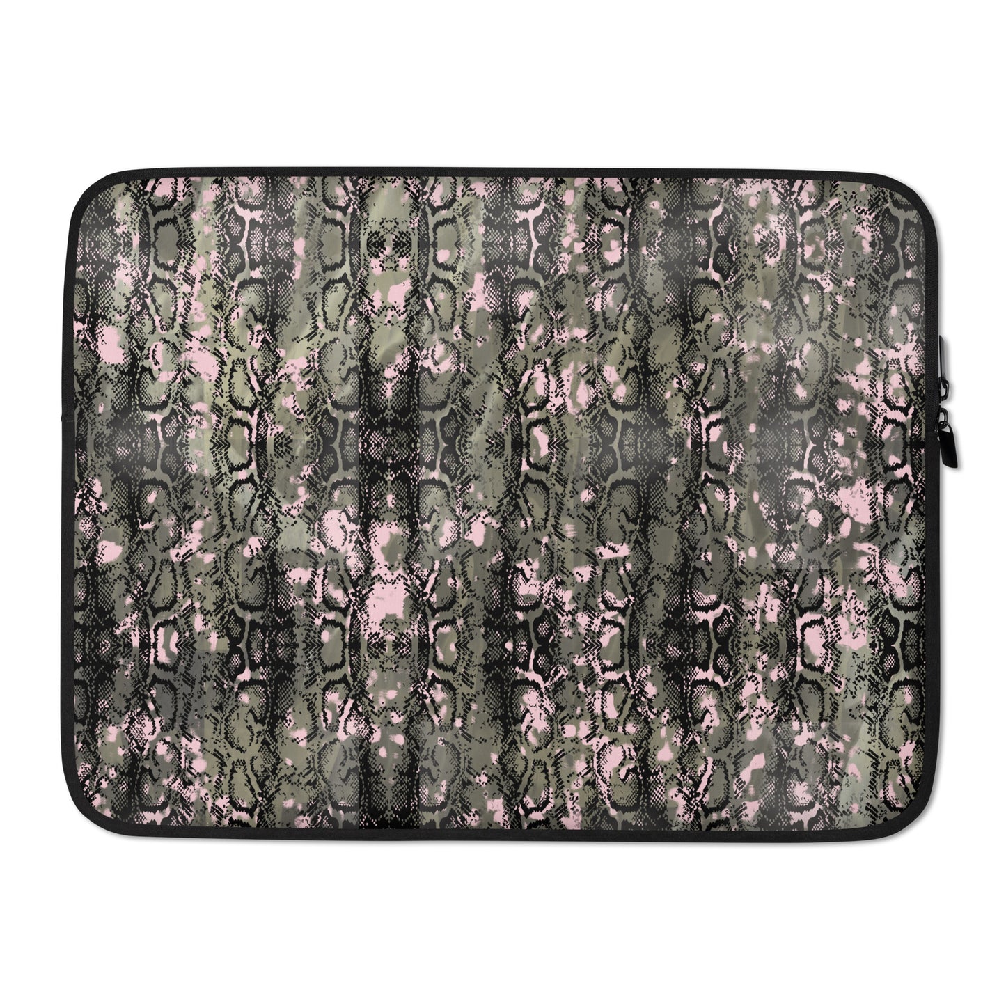 Snakeskin green Laptop Sleeve