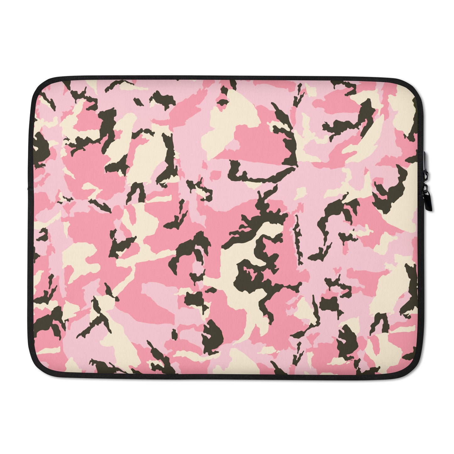 Pink Camo Pattern Laptop Sleeve